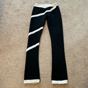 Pair of NY2 fleece lined figure skating pants